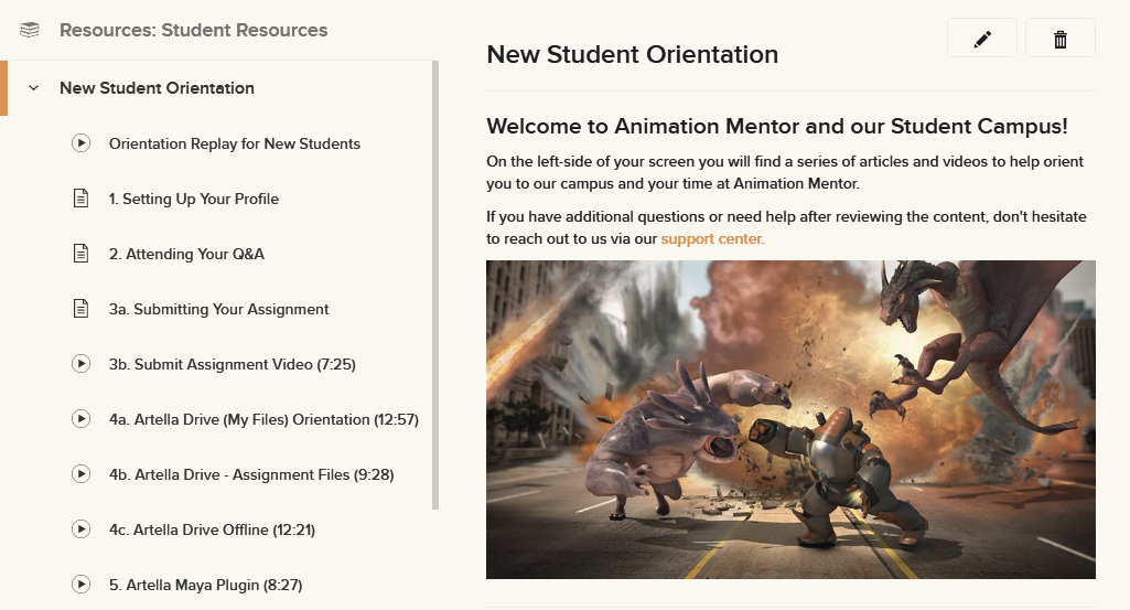 AM Starter Pack – Animation Mentor Support Center